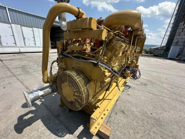 1500 kW Caterpillar 3516 DI Gen Set, 2104 Hour, Open Skid with Remote Electric Drive Radiator Included - Image 9