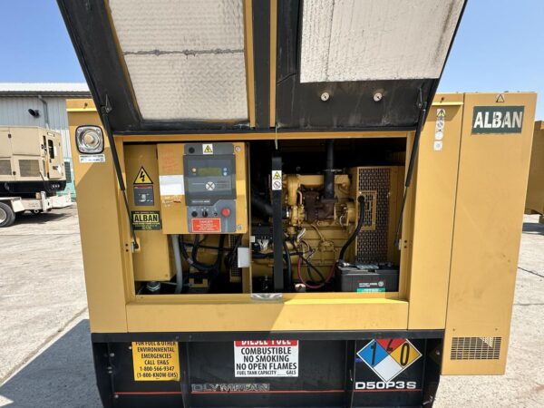 __50 kW Cat/Olympian Generator, C4.4 Perkins Engine, with Enclosure and Tank, Year  -2001, 210 Hours - Image 11