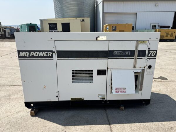 __70 KVA/40 kW  MQ Power Corp. Generator, John Deere Engine, Rental Grade, Year - 2005, 564 Hours - Image 6