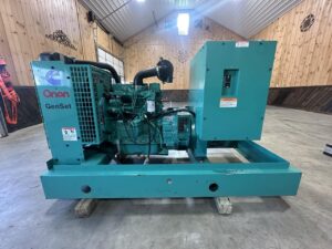 __35 kW Cummins/Onan Generator, 4B-3.9 Liter Cummins Engine, Year - 1999, 1355 Hours