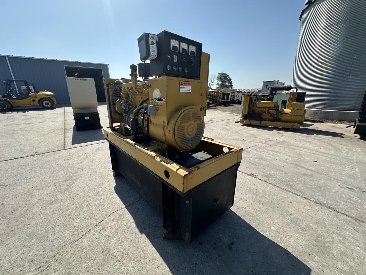 __40 kW Katolight Generator, 4.5 Liter John Deere Engine, 1002 Hours, Open Skid with Base Fuel Tank - Image 12