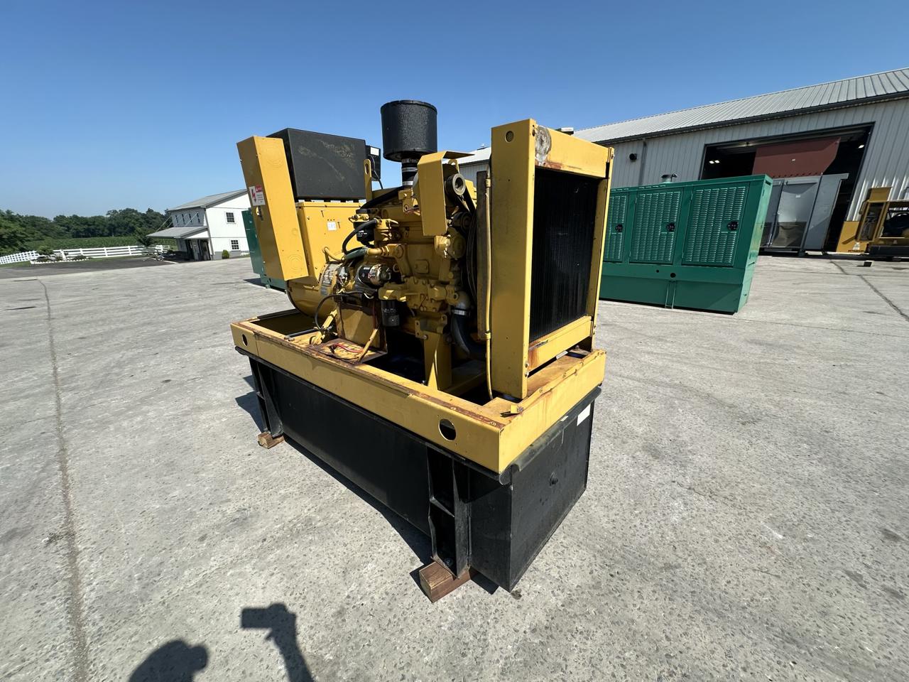 __40 kW Katolight Generator, 4.5 Liter John Deere Engine, 1002 Hours, Open Skid with Base Fuel Tank - Image 13