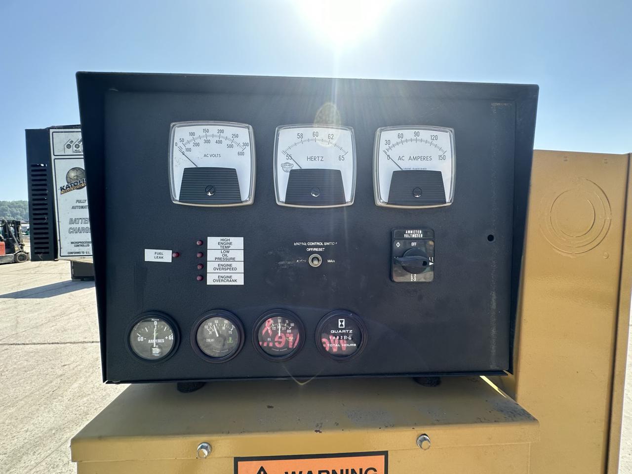 __40 kW Katolight Generator, 4.5 Liter John Deere Engine, 1002 Hours, Open Skid with Base Fuel Tank - Image 3