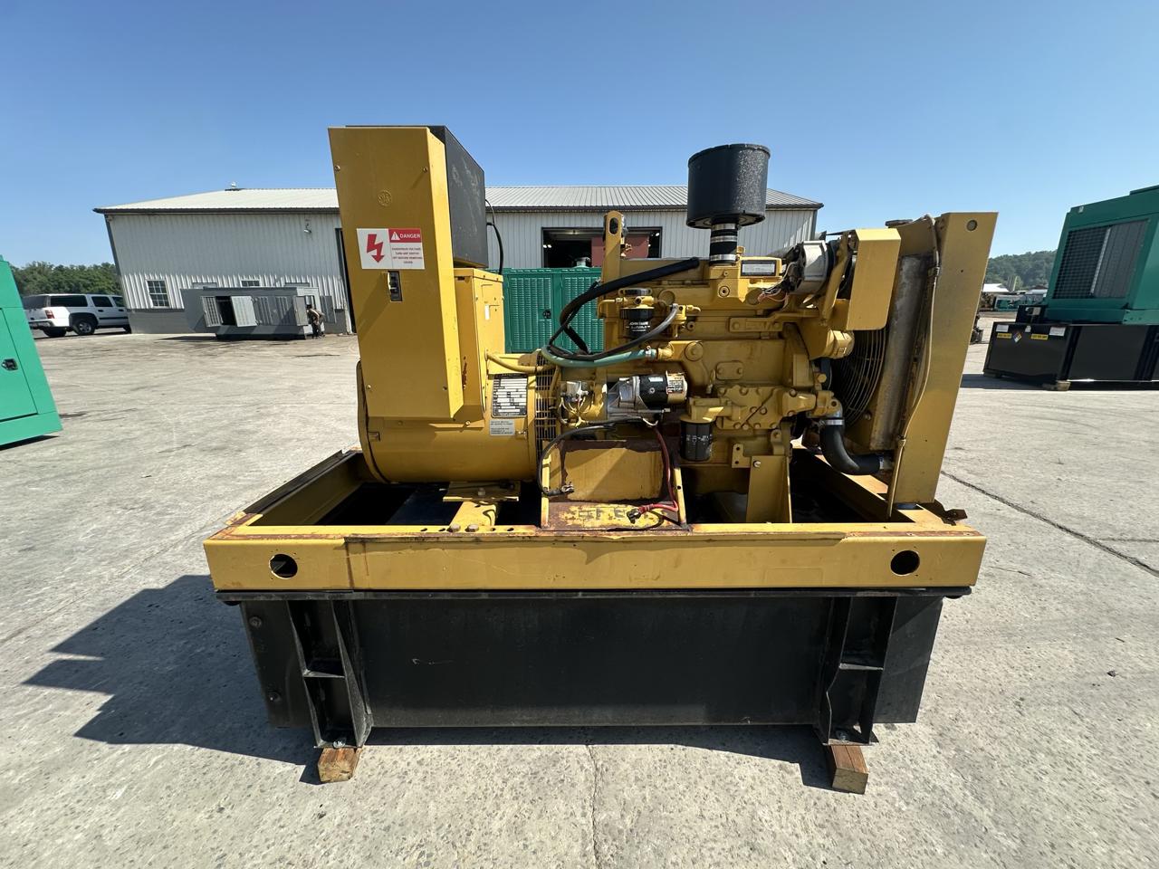 __40 kW Katolight Generator, 4.5 Liter John Deere Engine, 1002 Hours, Open Skid with Base Fuel Tank - Image 4