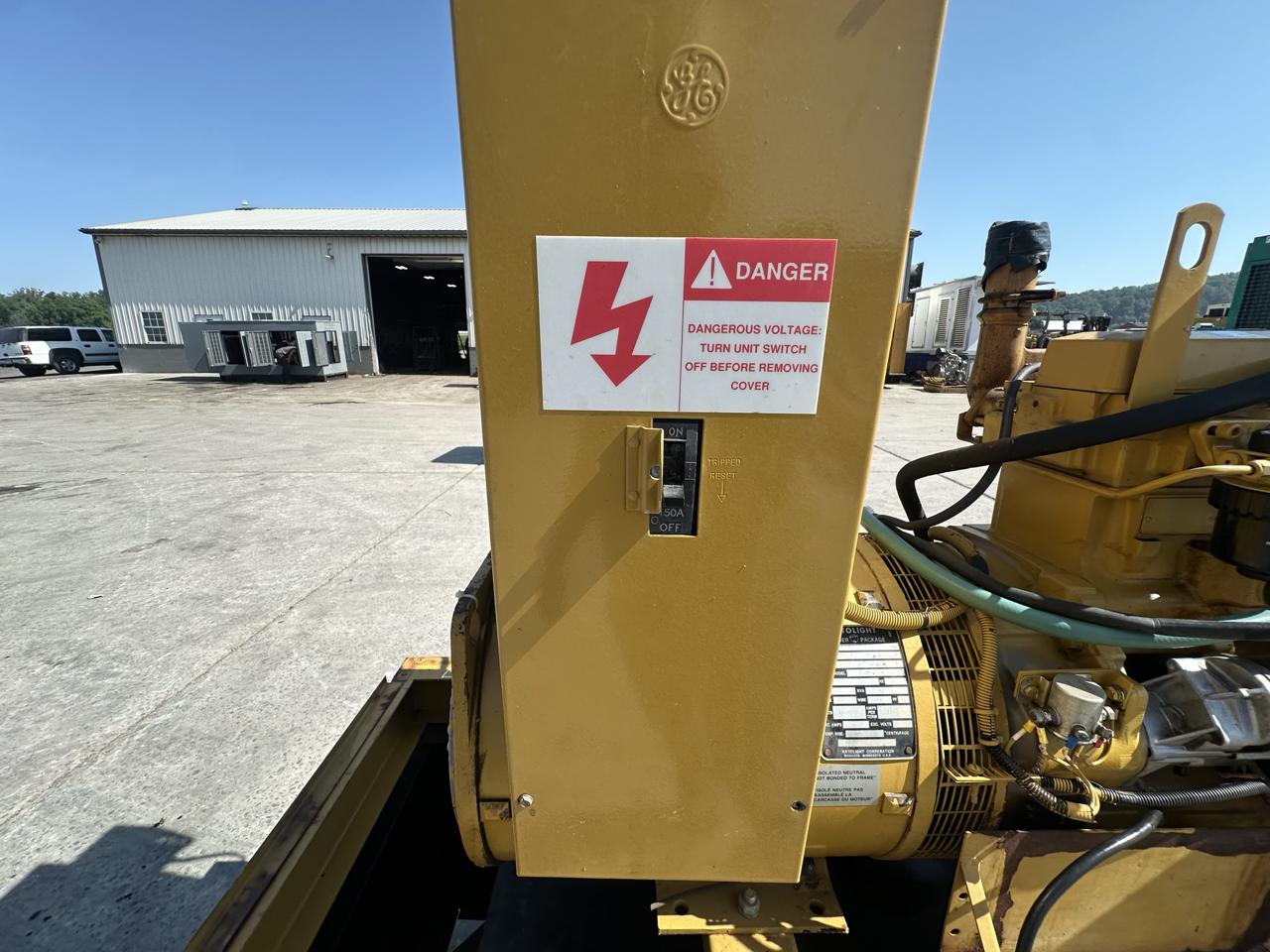 __40 kW Katolight Generator, 4.5 Liter John Deere Engine, 1002 Hours, Open Skid with Base Fuel Tank - Image 6