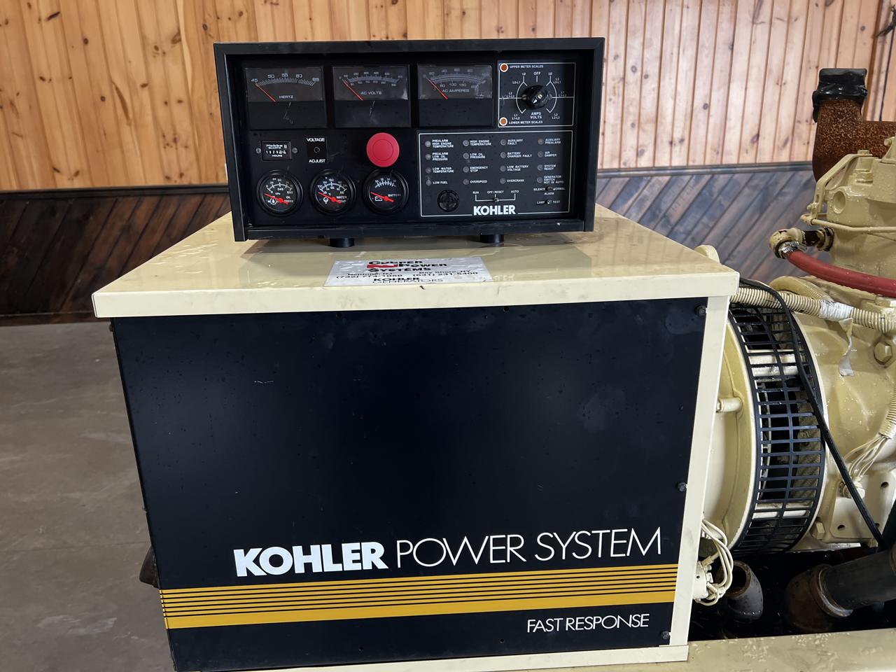__40 kW Kohler Generator, with Base Tank 3.9 Liter John Deere Engine, Year - 1994, 1929 Hours - Image 14