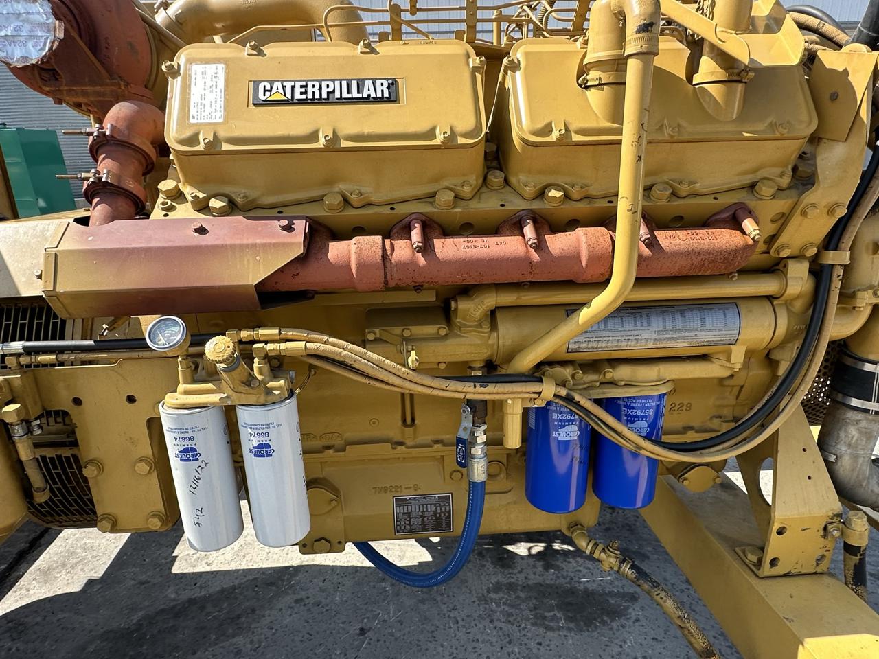 _500 kW 3412 Caterpillar Gen Set,with Remote Electric Drive Radiator, Year - 1995 - Image 11