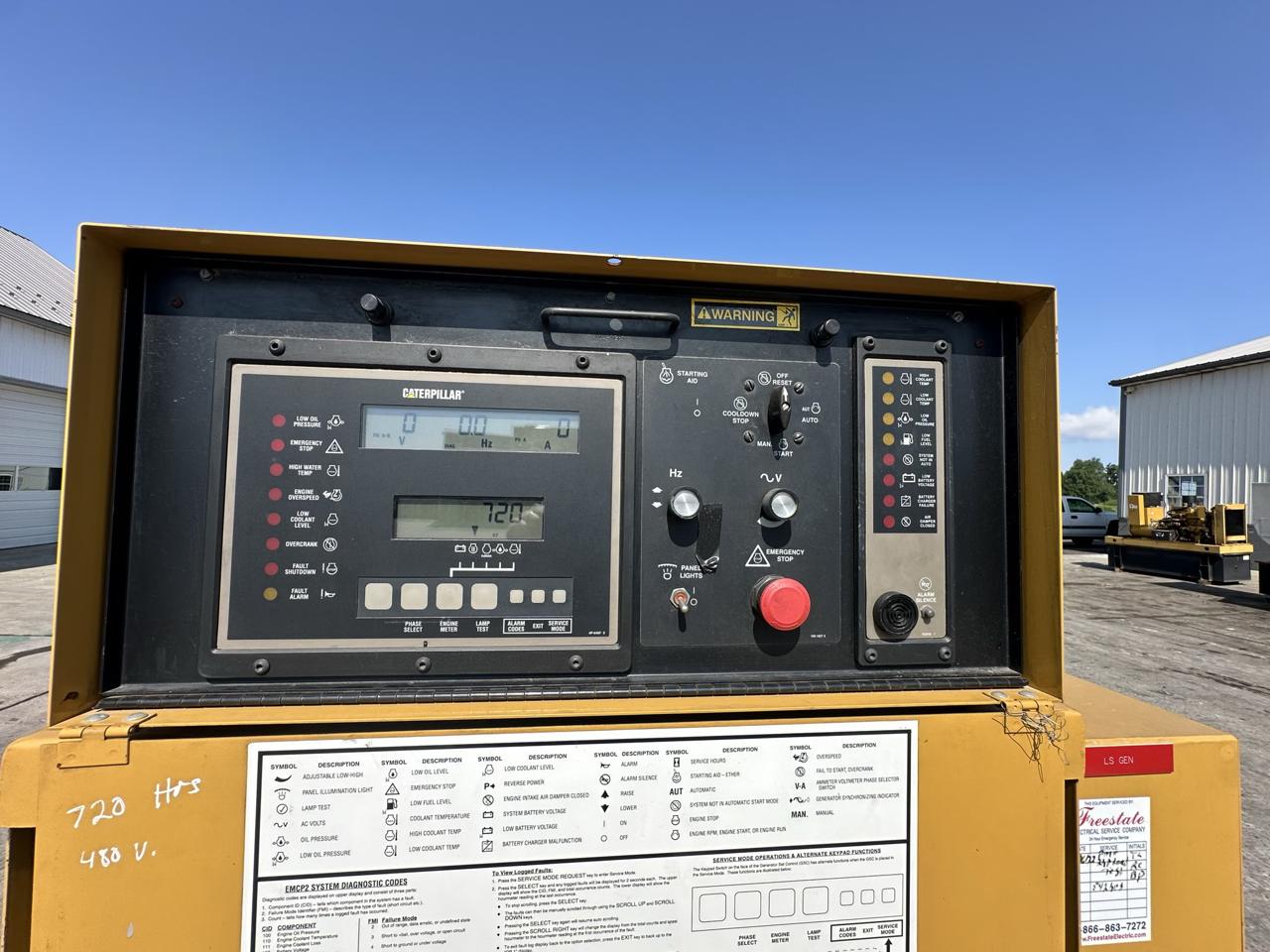 _500 kW 3412 Caterpillar Gen Set,with Remote Electric Drive Radiator, Year - 1995 - Image 6