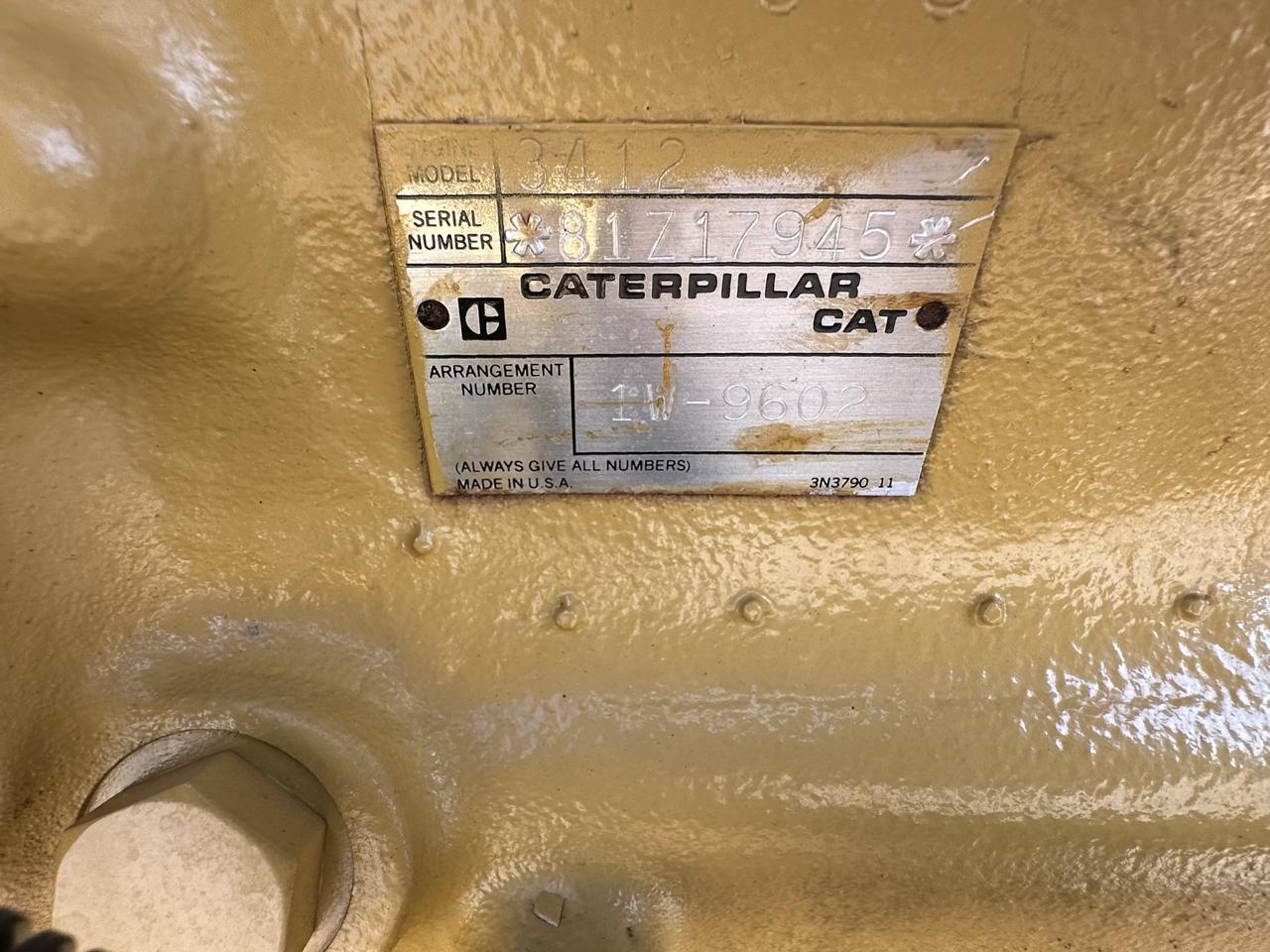 _500 kW 3412 Caterpillar Gen Set,with Remote Electric Drive Radiator, Year - 1995 - Image 10