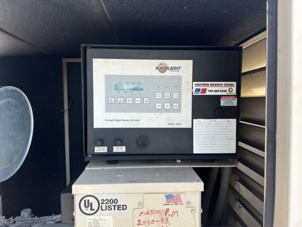 __60 kW  Katolight Generator, Enclosed with Fuel Tank 4.5 Liter John Deere Engine, 513 Hours - Image 12