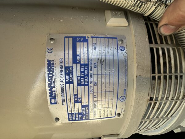 __60 kW  Katolight Generator, Enclosed with Fuel Tank 4.5 Liter John Deere Engine, 513 Hours - Image 9