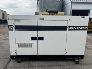 __70 KVA/40 kW MQ Power Corp Generator, John Deere Engine, Rental Grade, Year - 2005, 1362 Hours