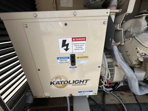 __80 kW 1 PH - 100 kW 3 PH  Katolight Generator, with Enclosure 8.1 Liter PSI Engine, 647 Hours, Natural Gas or Propane - Image 12