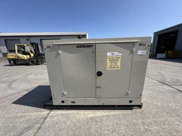 __80 kW 1 PH - 100 kW 3 PH  Katolight Generator, with Enclosure 8.1 Liter PSI Engine, 647 Hours, Natural Gas or Propane - Image 3