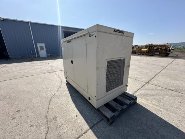 __80 kW 1 PH - 100 kW 3 PH  Katolight Generator, with Enclosure 8.1 Liter PSI Engine, 647 Hours, Natural Gas or Propane - Image 5