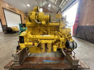 C18 New Cat Industrial Engine, 630 HP, Tier 3 Pre Emissions for Export Only