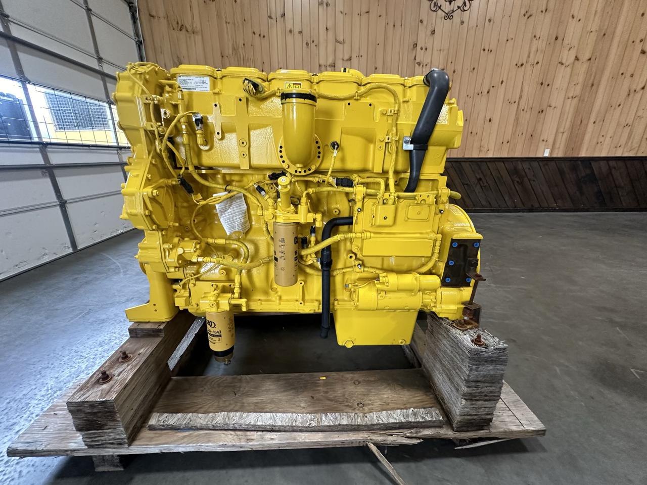 C18 New Cat Industrial Engine, 630 HP, Tier 3 Pre Emissions for Export only