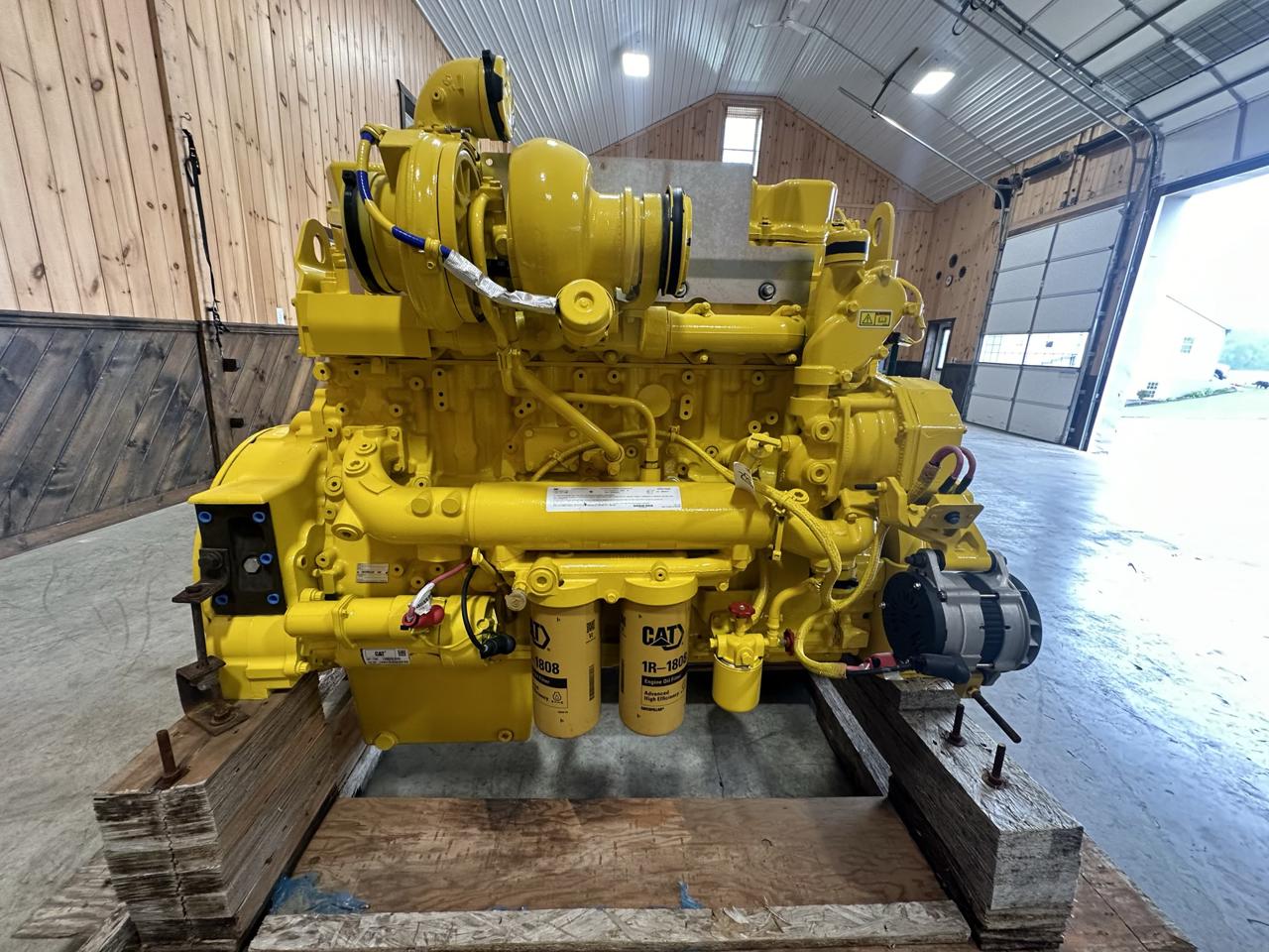 C18 New Cat Industrial Engine, 630 HP Tier 3 Pre Emissions for Export only