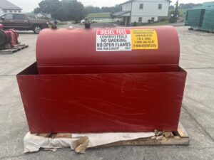 250 Gal Diesel Tank with Containment for Spill Control