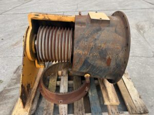 Twin Disk Triple Plate PTO Clutch O-18, Housing and Drive Rated to 1000 HP with Outboard Bearing