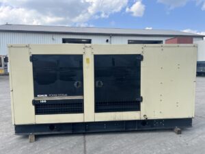 _100 kW Kohler Generator, 8.1 Liter PSI Engine, Natural Gas, With Sound Enclosure, Year - 2010, 456 Hours