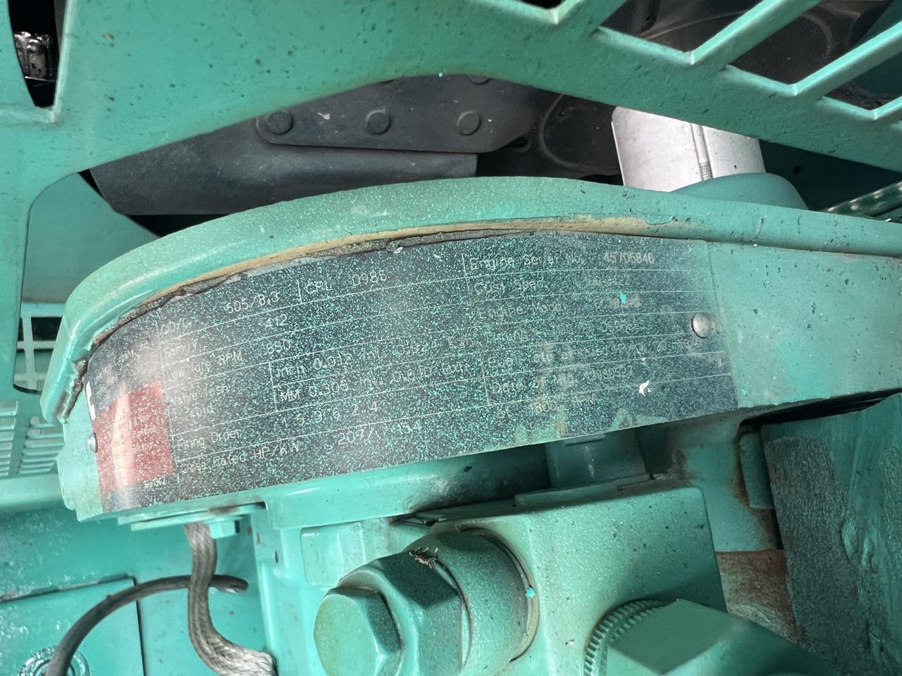 _125 kW Cummins/Onan Generator, 8.3 Liter Cummins Engine, 1072 Hours, with Enclosure & Base Tank - Image 7