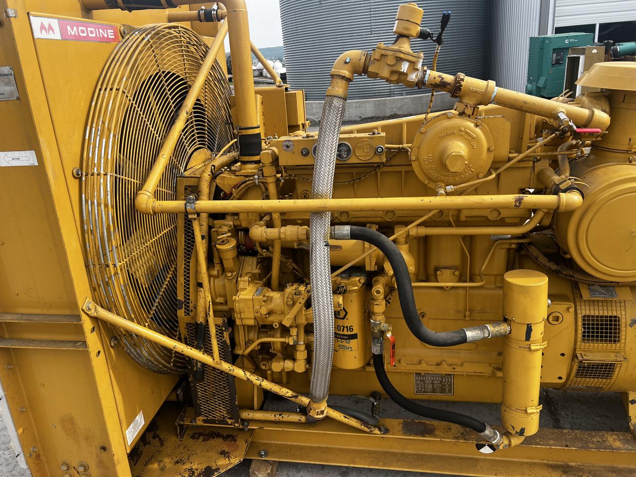 _135 kW Cat GenSet , Open Skid, Cat 3306T Natural Gas Engine, 524 Hours, Year - 2007 - Image 13
