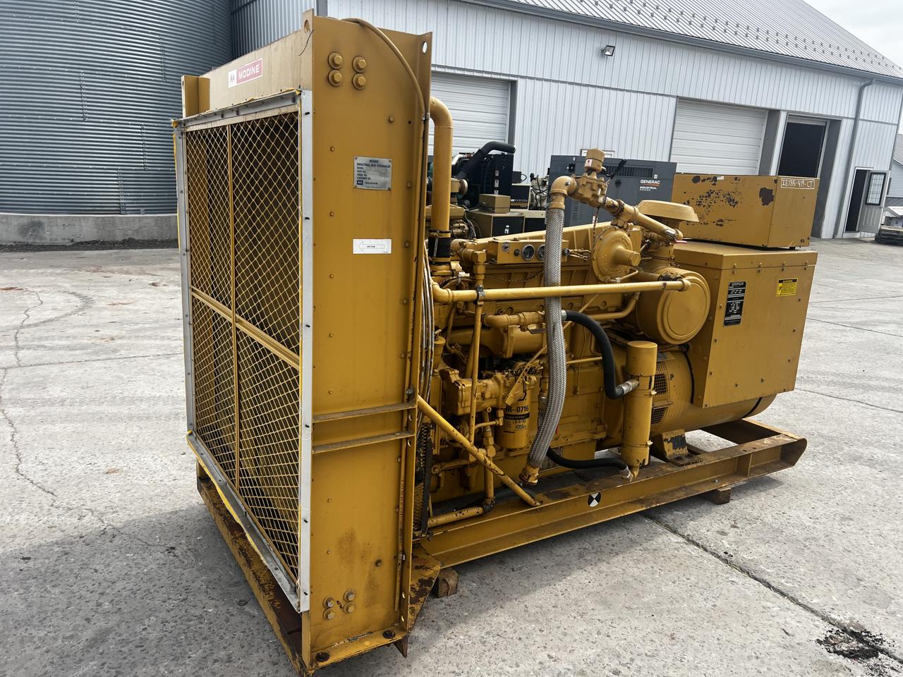 _135 kW Cat GenSet , Open Skid, Cat 3306T Natural Gas Engine, 524 Hours, Year - 2007 - Image 4
