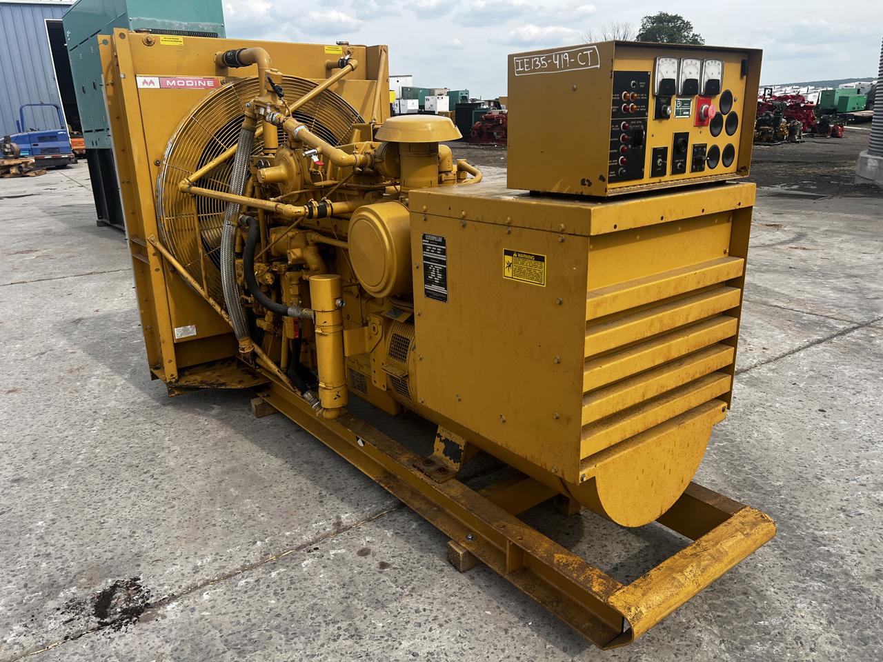 _135 kW Cat GenSet , Open Skid, Cat 3306T Natural Gas Engine, 524 Hours, Year - 2007 - Image 6