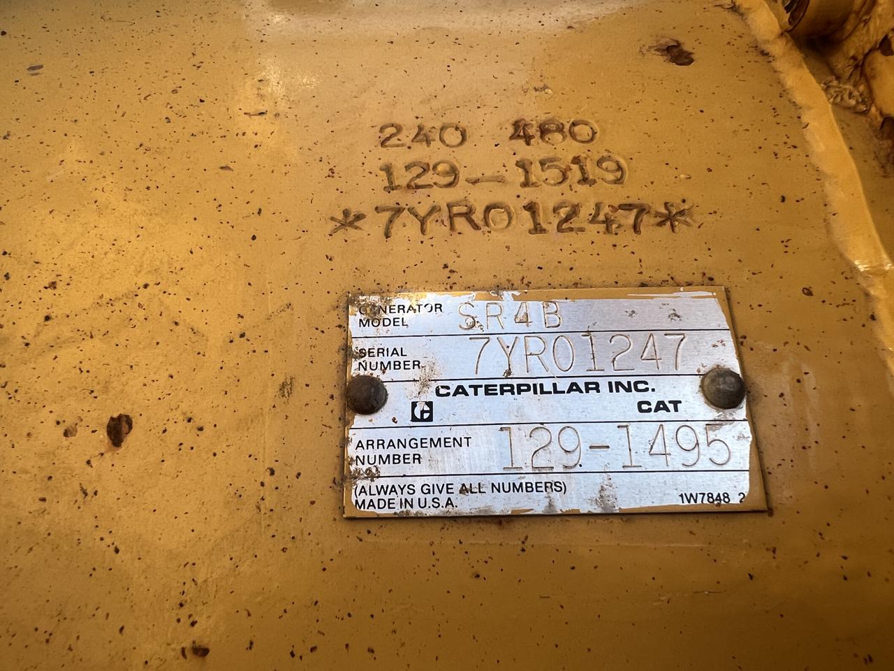 _225 kW Cat 3306 DI Gen Set, Year - 1997, Hours - 7145, Open Skid - Image 14