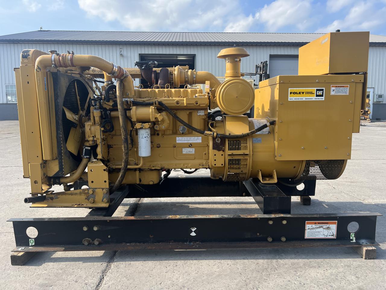 _225 kW Cat 3306 DI Gen Set, Year - 1997, Hours - 7145, Open Skid - Image 5