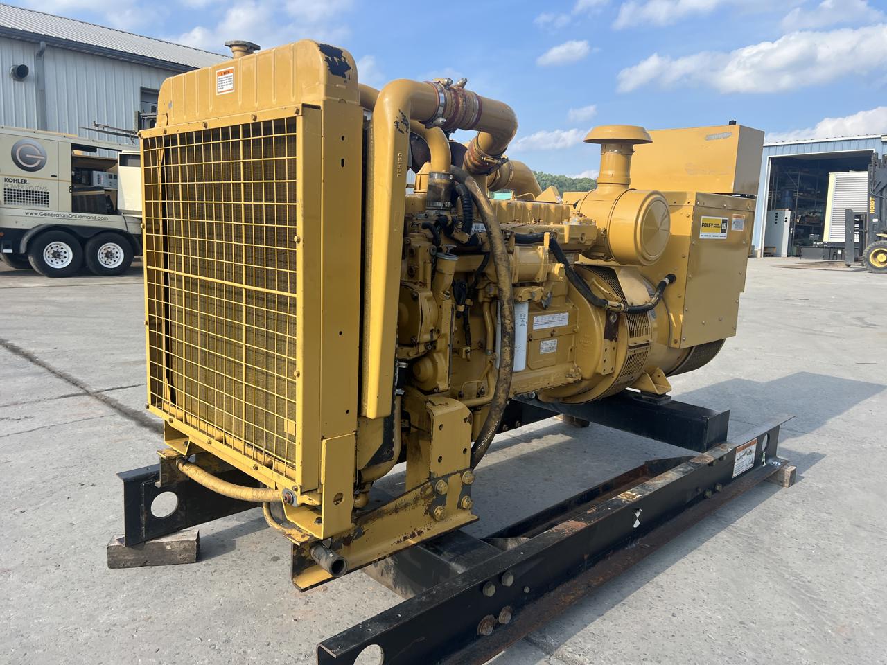 _225 kW Cat 3306 DI Gen Set, Year - 1997, Hours - 7145, Open Skid - Image 6