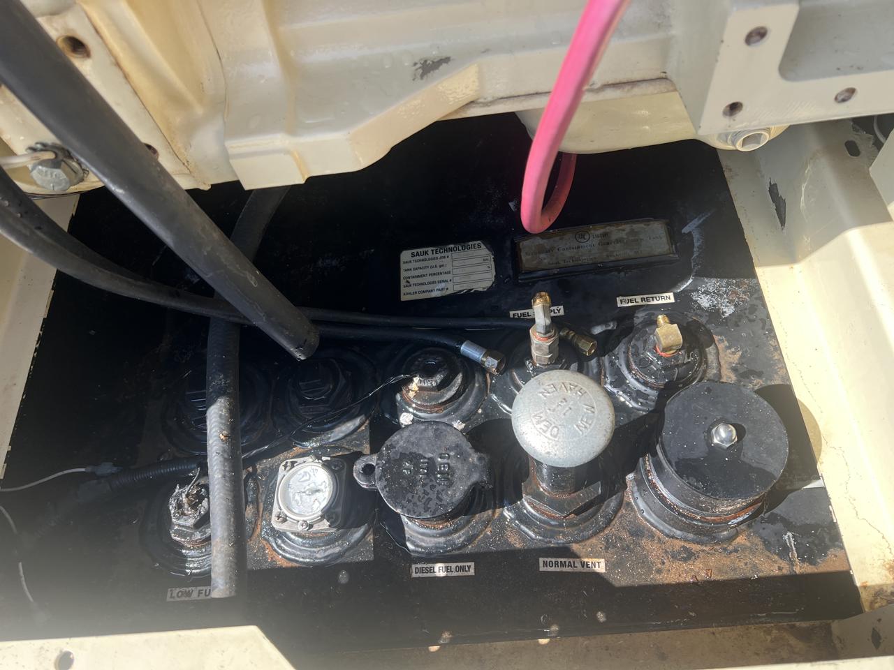 __25 kW Kohler Generator, John Deere Engine, with Enclosure and Base Fuel Tank, Year - 2004, 584 Hours - Image 17