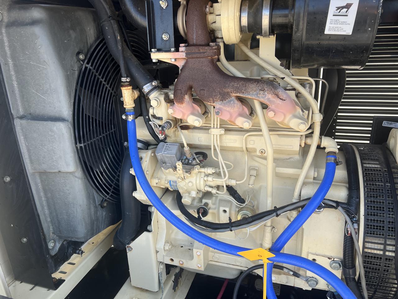 __25 kW Kohler Generator, John Deere Engine, with Enclosure and Base Fuel Tank, Year - 2004, 584 Hours - Image 7