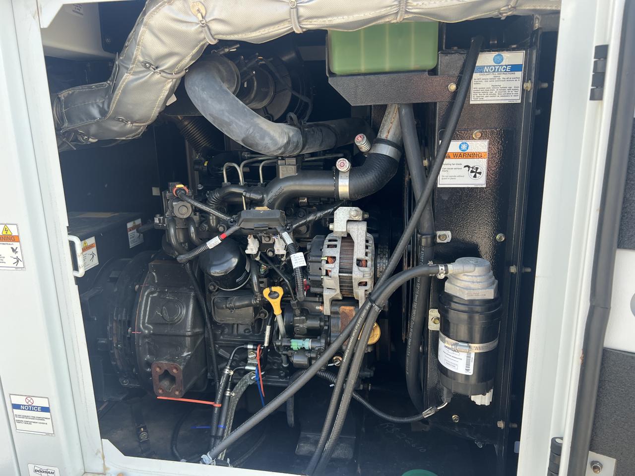 __25 kW Doosan Portable Rental Grade GenSet with Voltage Selector Switch, Year - 2019, 3288 Hours - Image 12