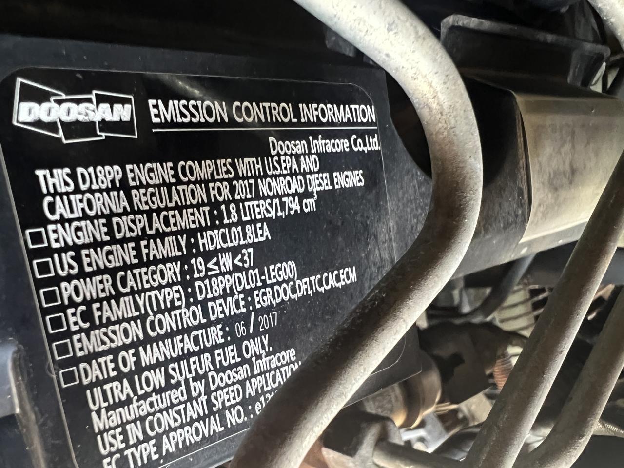 __25 kW Doosan Portable Rental Grade GenSet with Voltage Selector Switch, Year - 2019, 3288 Hours - Image 14