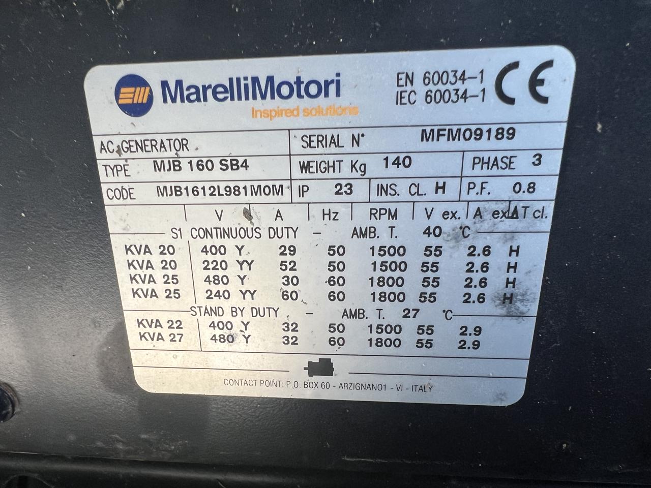 __25 kW Doosan Portable Rental Grade GenSet with Voltage Selector Switch, Year - 2019, 3288 Hours - Image 16