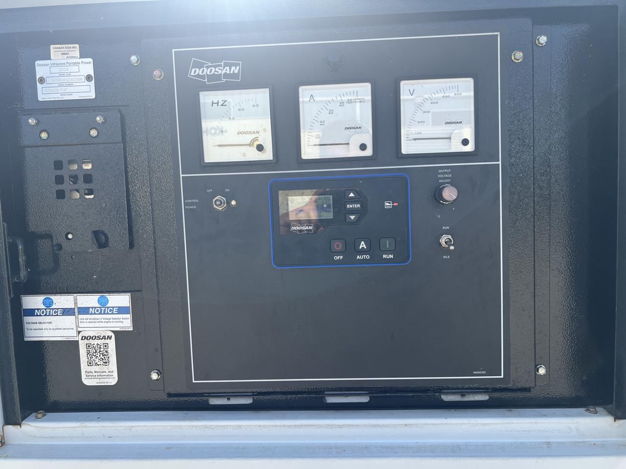 __25 kW Doosan Portable Rental Grade GenSet with Voltage Selector Switch, Year - 2019, 3288 Hours - Image 21