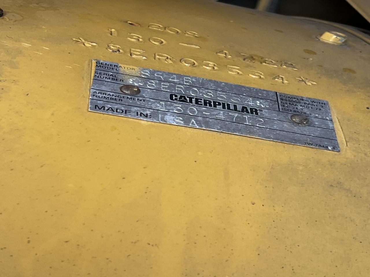 _350 kW CAT Generator, with Enclosure and Base Fuel Tank 3406 C Diesel Engine, Year - 2002, 552 Hours - Image 16