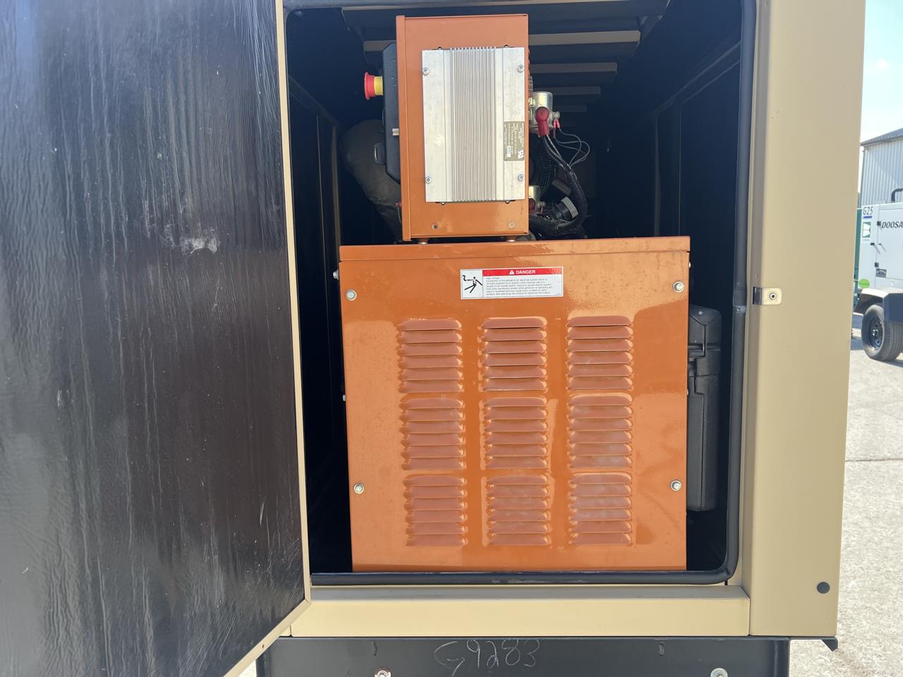 __50 kW Generac GenSet with Sound Attenuated Enclosure and Base Fuel Tank, 2.4 Liter John Deere Engine, Year - 2008, 205 Hours, US EPA Tier 3 - Image 11