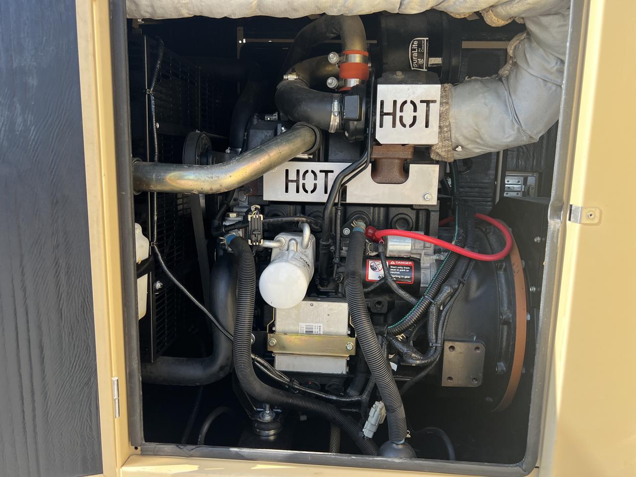 __50 kW Generac GenSet with Sound Attenuated Enclosure and Base Fuel Tank, 2.4 Liter John Deere Engine, Year - 2008, 205 Hours, US EPA Tier 3 - Image 13