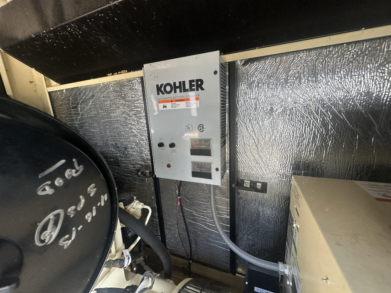 __80 kW Kohler Generator, John Deere Engine, Year - 2003, 1361 Hours - Image 11