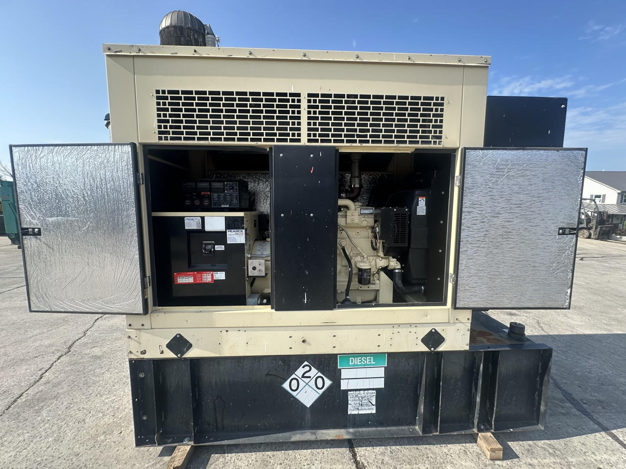 __80 kW Kohler Generator, John Deere Engine, Year - 2003, 1361 Hours - Image 12