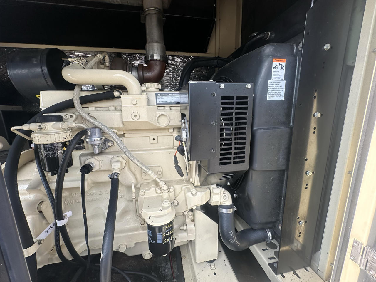 __80 kW Kohler Generator, John Deere Engine, Year - 2003, 1361 Hours - Image 13