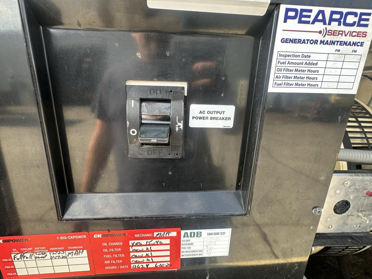 __80 kW Kohler Generator, John Deere Engine, Year - 2003, 1361 Hours - Image 18