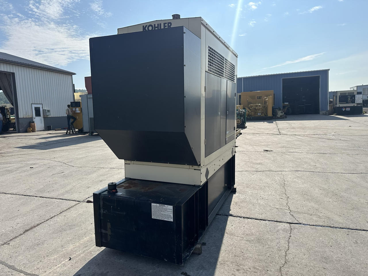 __80 kW Kohler Generator, John Deere Engine, Year - 2003, 1361 Hours - Image 3