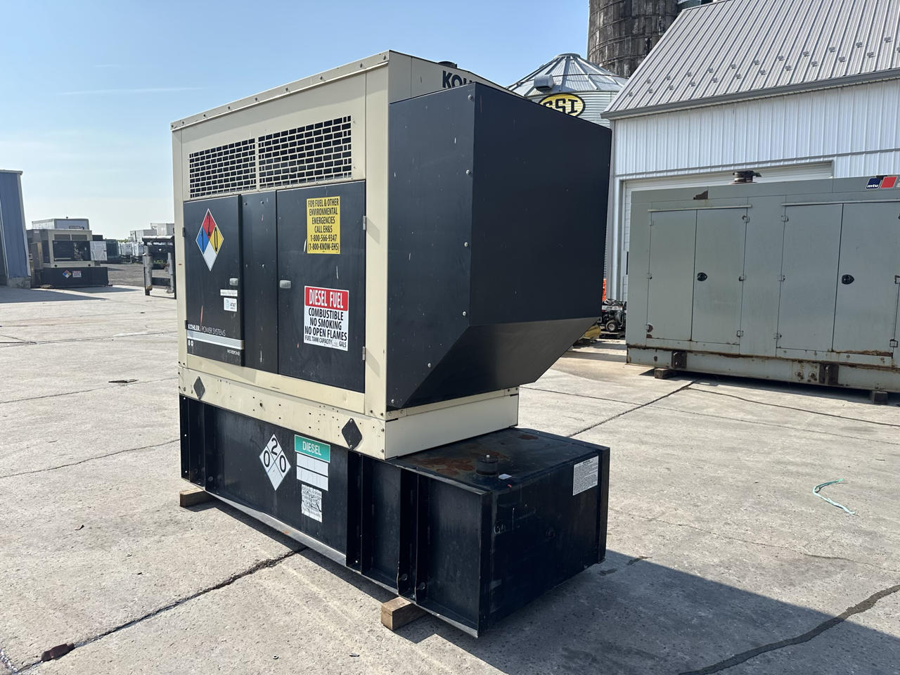 __80 kW Kohler Generator, John Deere Engine, Year - 2003, 1361 Hours - Image 4