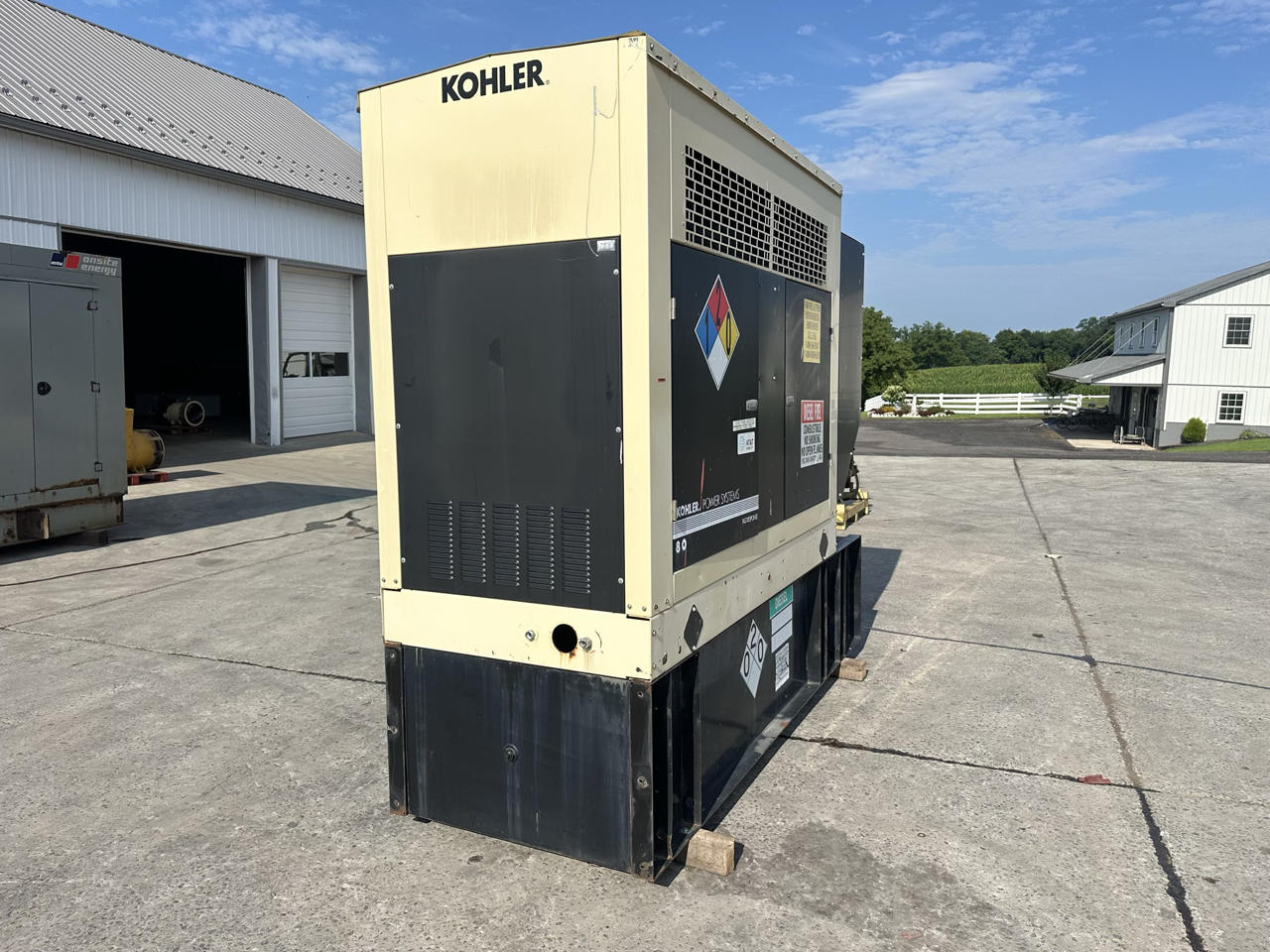 __80 kW Kohler Generator, John Deere Engine, Year - 2003, 1361 Hours - Image 6