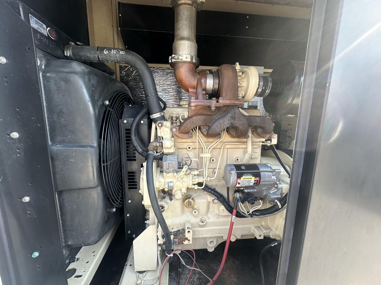 __80 kW Kohler Generator, John Deere Engine, Year - 2003, 1361 Hours - Image 9