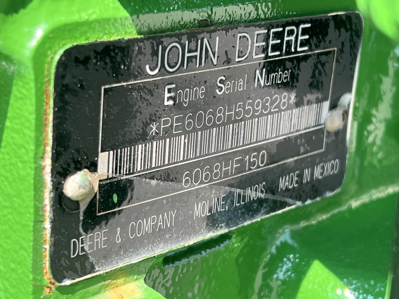 6.8 Liter John Deere Mechanical Engine with Radiator - Image 11